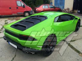 Lamborghini Huracan autófóliázás: 3M venture shield kavicsfelverődés elleni autó fóliával 7