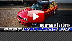 BMW E46 Kombi autófóliázás: Teckwrap True Blood Gal 01 autó fóliával video