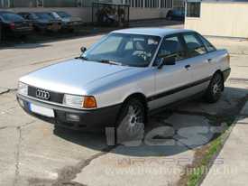 Audi 80S autófóliázás: Avery metál ezüst autó fóliával 3