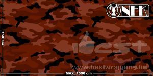 Onfk camouflage rounded 019 3 dark mahogany